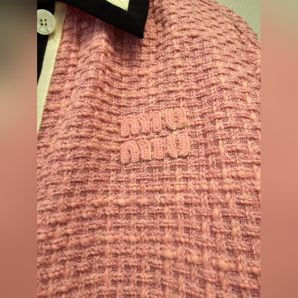 Tweed blouson jacket - Picture 6 of 9